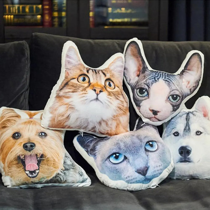 Custom Shaped Pillow – Personalized Pet Pillow | Full Body Photo Cushion Gift