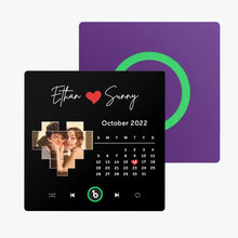 Custom Music Calendar Fridge Magnet