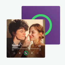 Custom Music Fridge Magnet With Romantic Songs