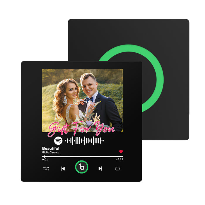 Custom Bluetooth Music Fridge Magnet With Photo