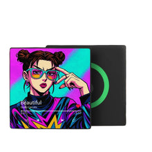 Custom Music Fridge Magnet With Colourful Frame
