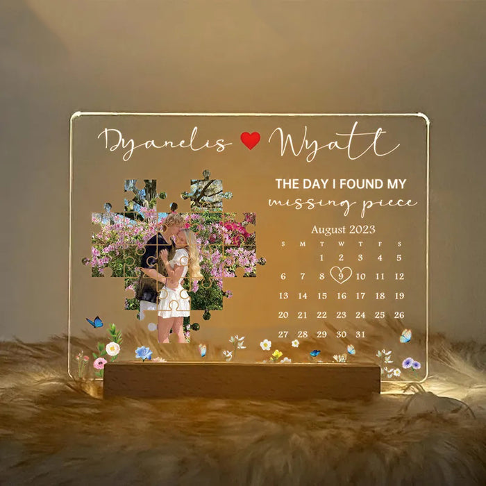 Personalized Light Frame - Romantic LED Light | Unique Valentines Day Gift