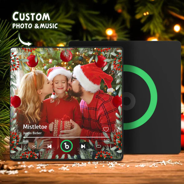 Personalized Music Fridge Magnet – Custom Waterproof Acrylic Refrigerator Decor