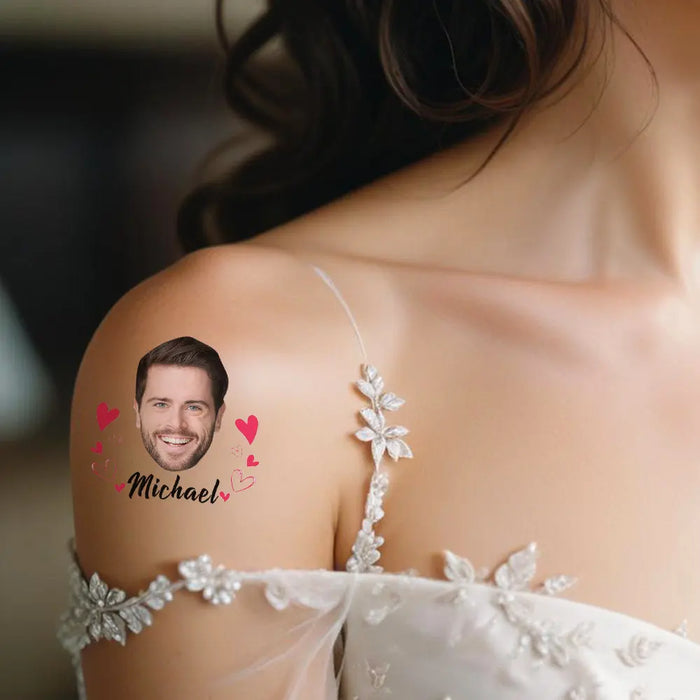 Temporary Face Tattoos – Waterproof Custom Name Stickers | 15 Unique Party Favors