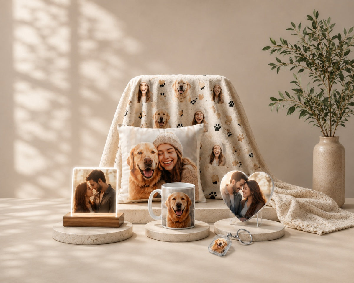 Personalised gifts and custom keepsakes