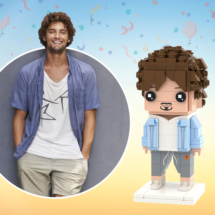 Custom Brick Figures – Personalized Block Toy | 3D Photo Figure Mini Character