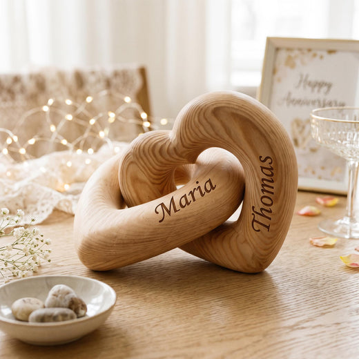 Infinity Heart Sculpture 